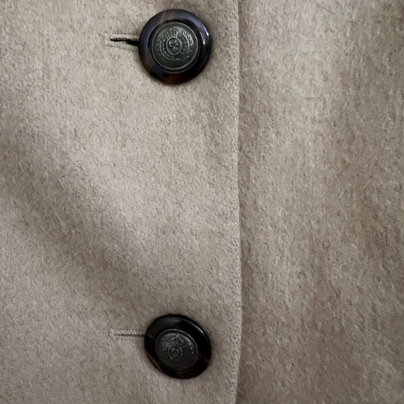 Talbots Pure Camel Hair Blazer 8 - Picture 5 of 7